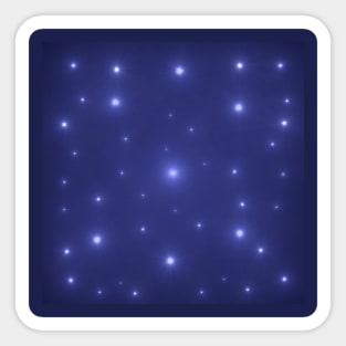 Twinkling Starlight Night Sky Sticker